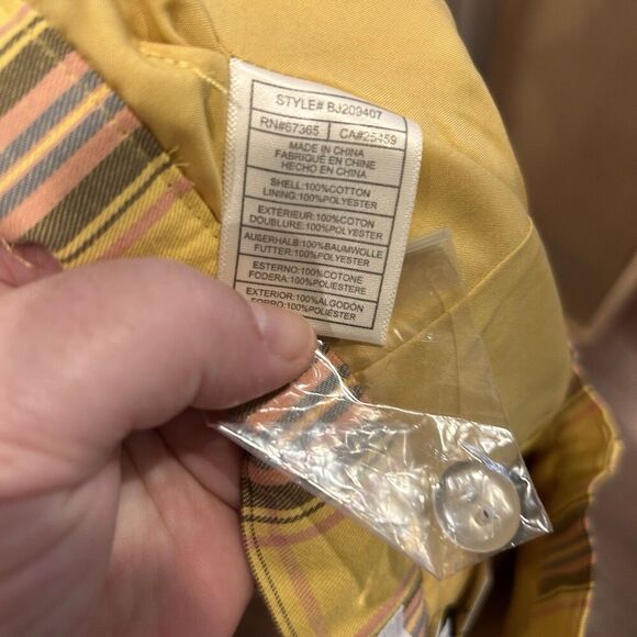 BB Dakota Mini Skirt Yellow Pink Plaid‎ Lined size 4 NWT Festival Y2k Whimsygoth - Picture 8 of 8